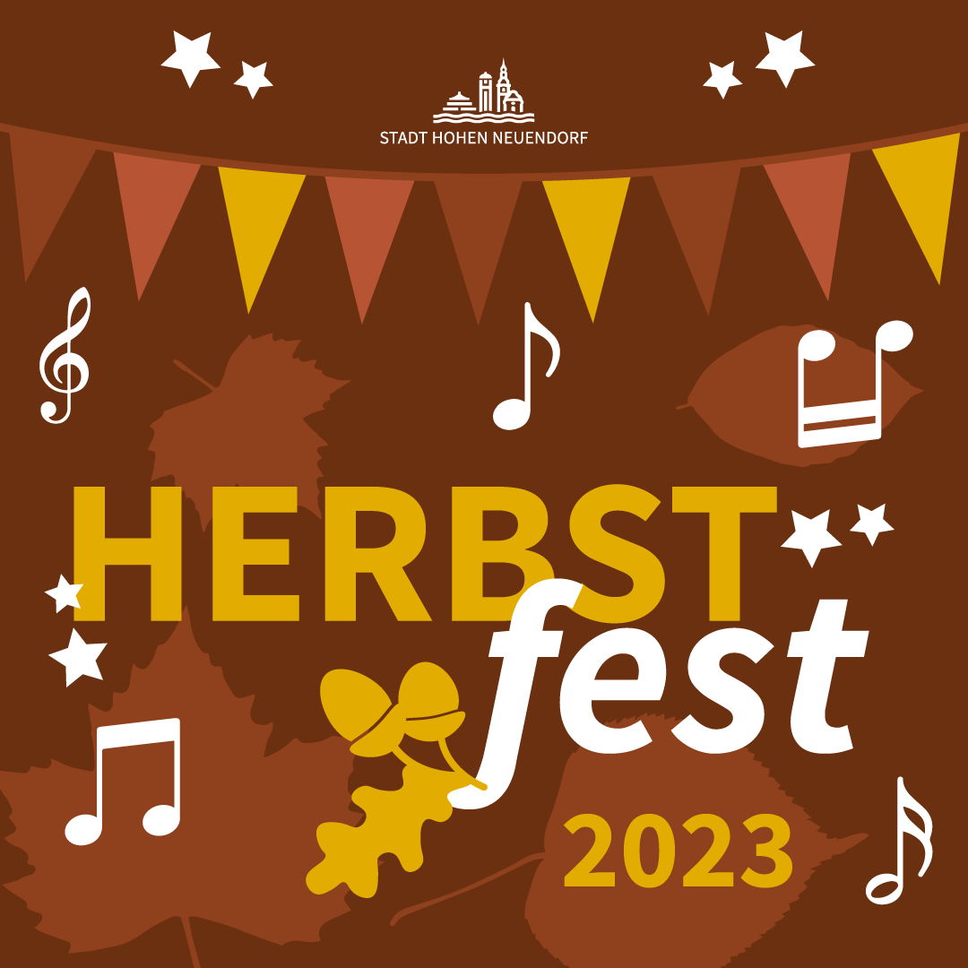 Herbstfest 2023 Sonntag Stadt Hohen Neuendorf