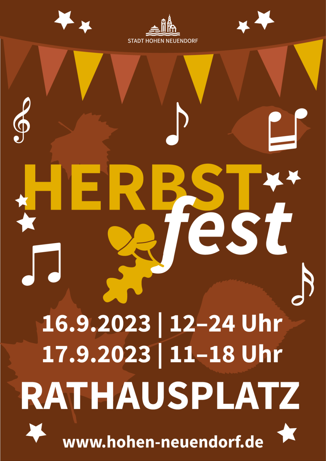 Plakat Herbstfest 2023