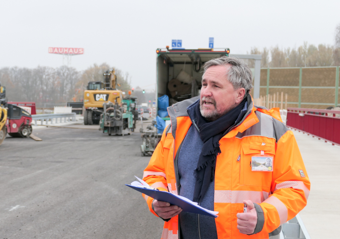 Dr. Thomas Stütze von der Havelland Autobahn GmbH