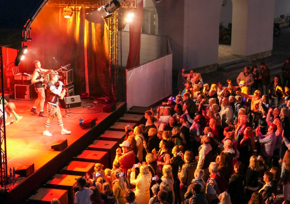 Tolle Stimmung beim Konzert von "Die Draufgänger"