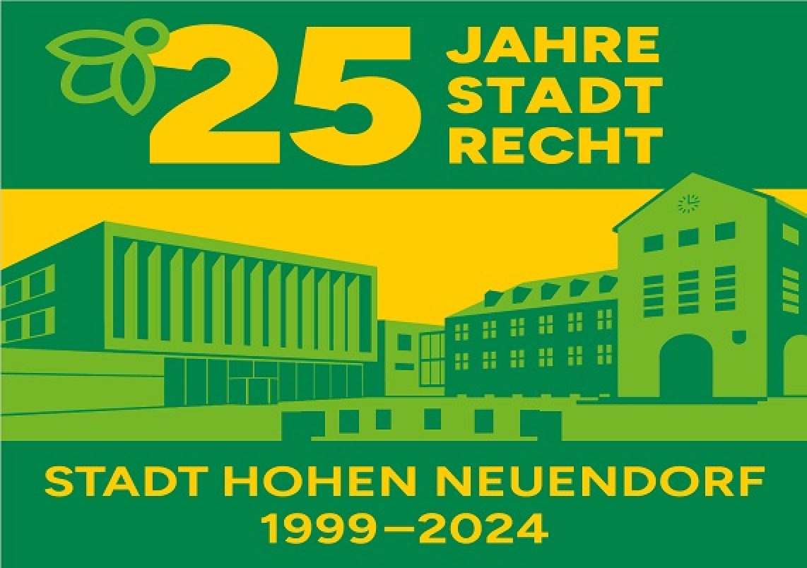 Briefmarke 25 Jahre Stadtrecht.