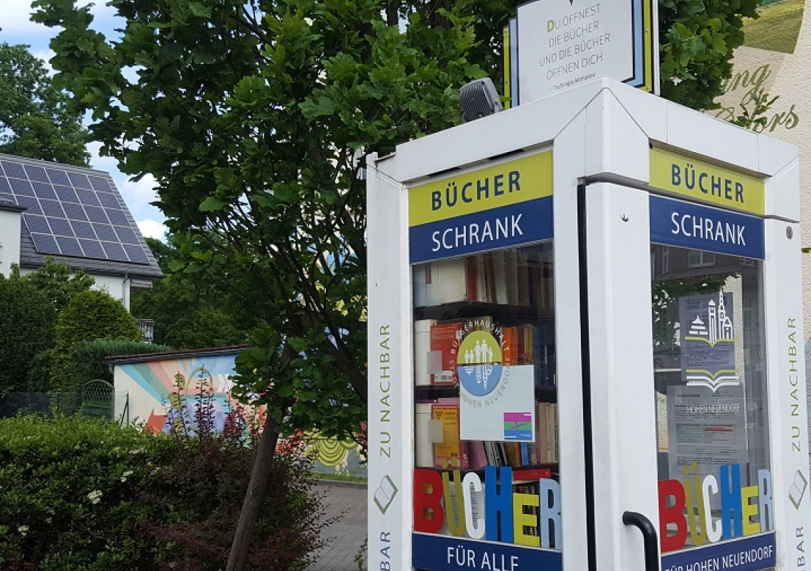 Bücherzelle Schönfließer Straße
