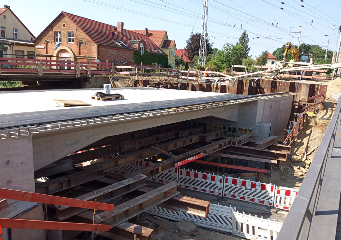 Aktuelle Eindrücke der Baustelle: Quelle: Wiebe/ Sächsische Bau