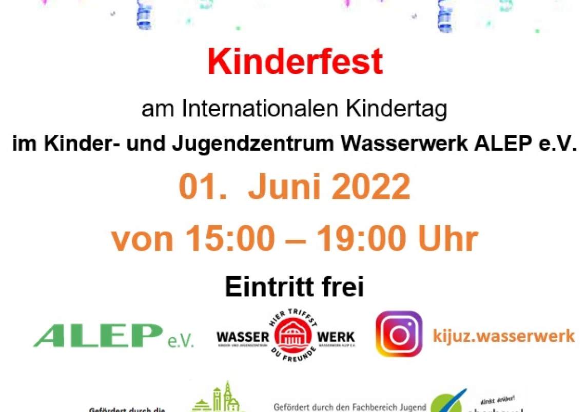 Kinderfest im Wasserwerk