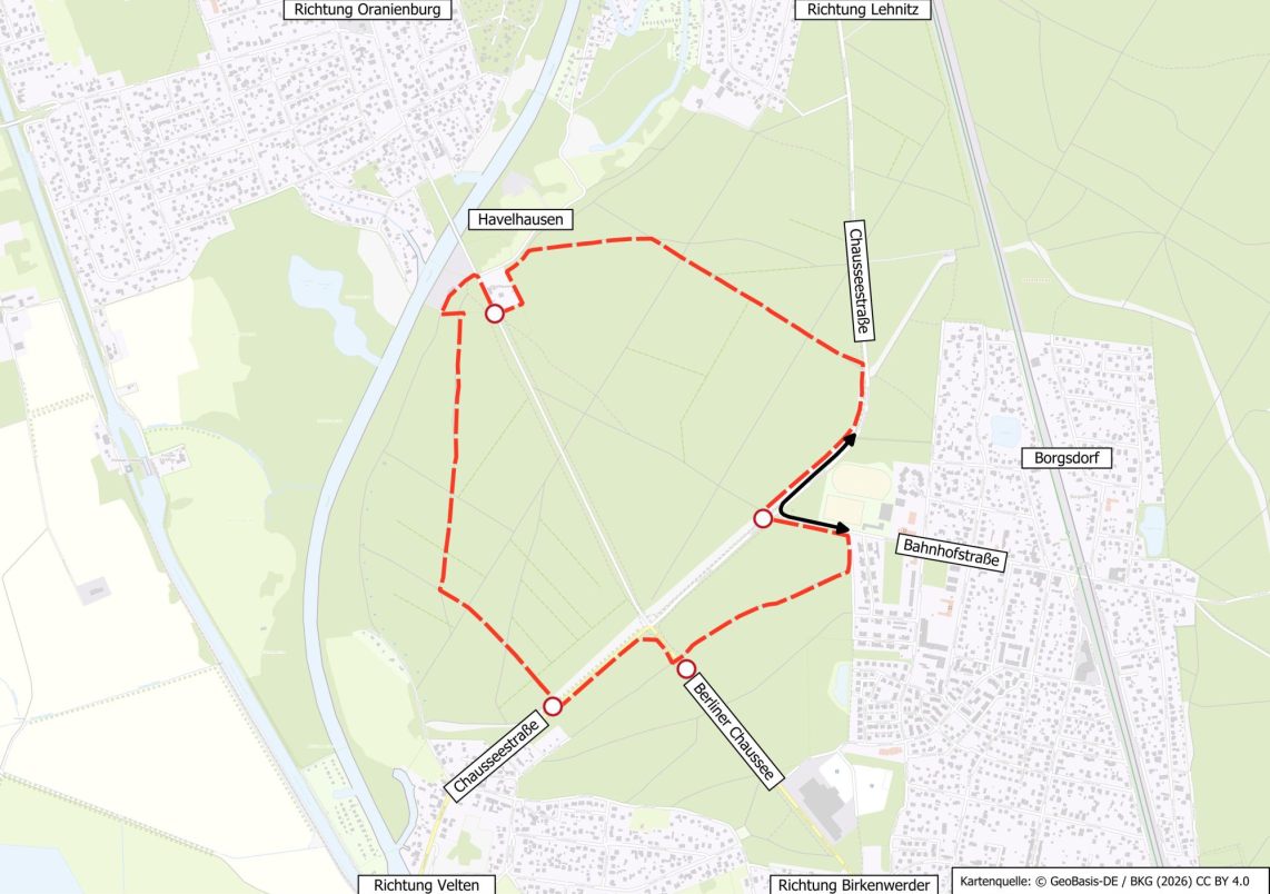 Sperrkreis am 23.04.2026