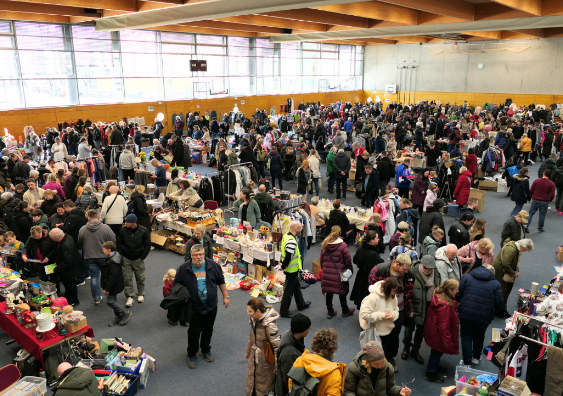 Trödelwochenende in der Stadthalle