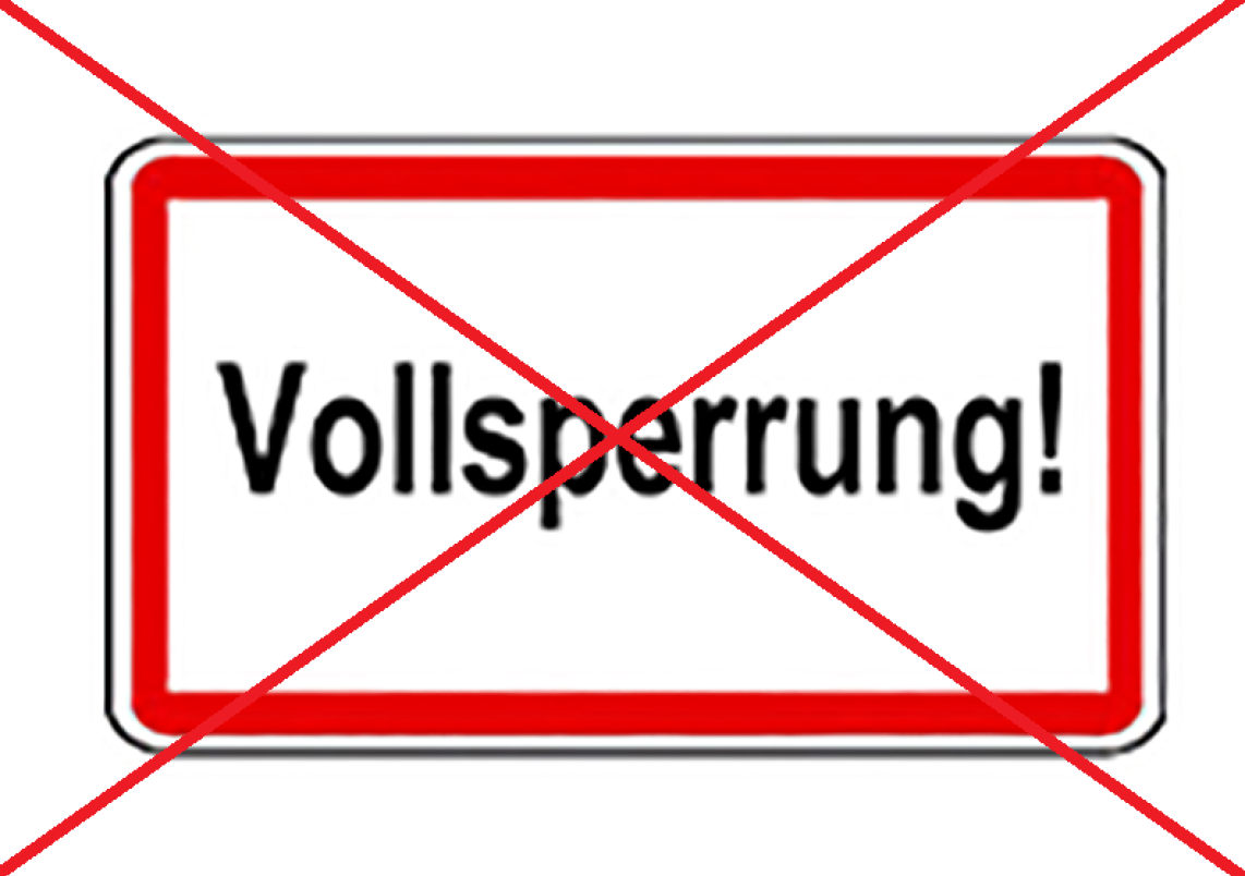Vollsperrung aufgehoben