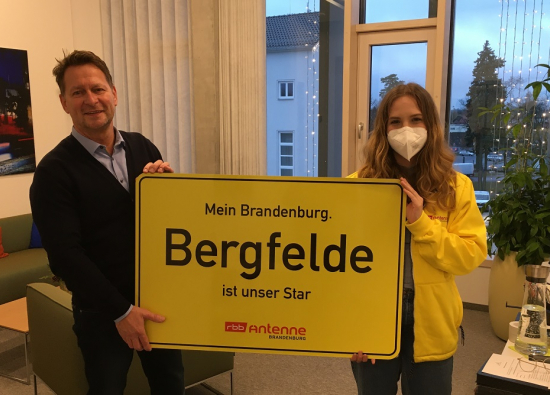 Bei Antenne Brandenburg stand am 24.11. der Stadtteil Bergfelde im Fokus der Berichterstattung.