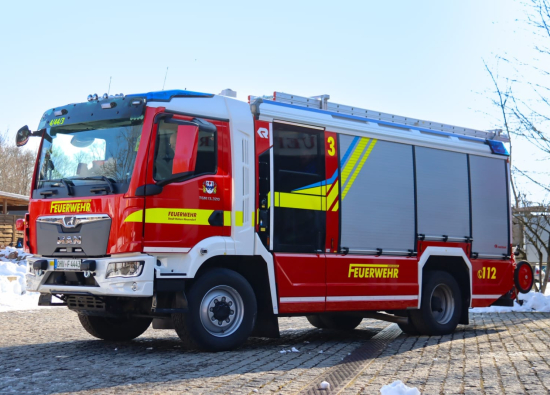 Das neue Löschfahrzeug LF-20. (Foto: Feuerwehr Borgsdorf)