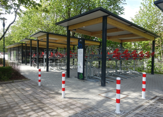 Fahrradparkanalage Müllheimer Platz