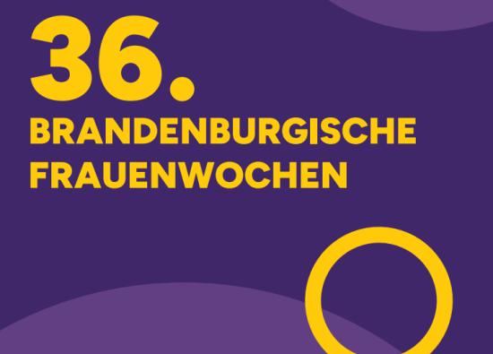 36. Brandenburgischen Frauenwochen in Hohen Neuendorf.