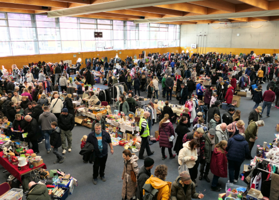 Trödelwochenende in der Stadthalle