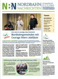 Titelseite Nordbahnnachrichten Nov 2017
