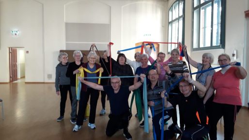 z.b. unsere Sportgruppe