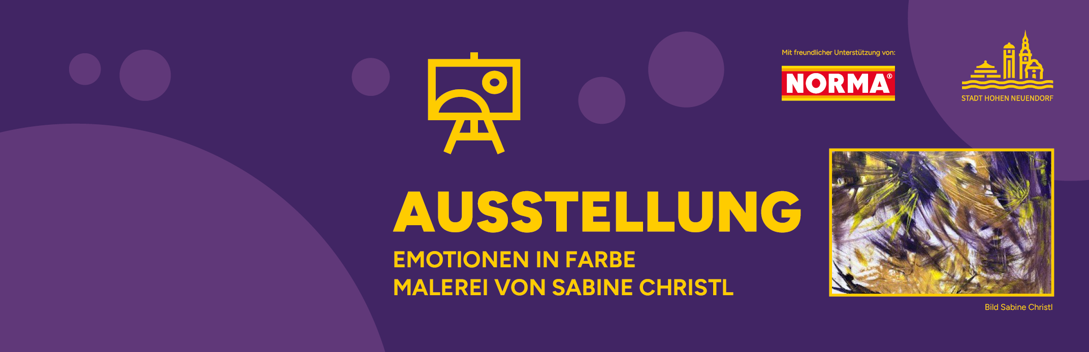 Ausstellung von Sabine Christl im Rathaus Hohen Neuendorf