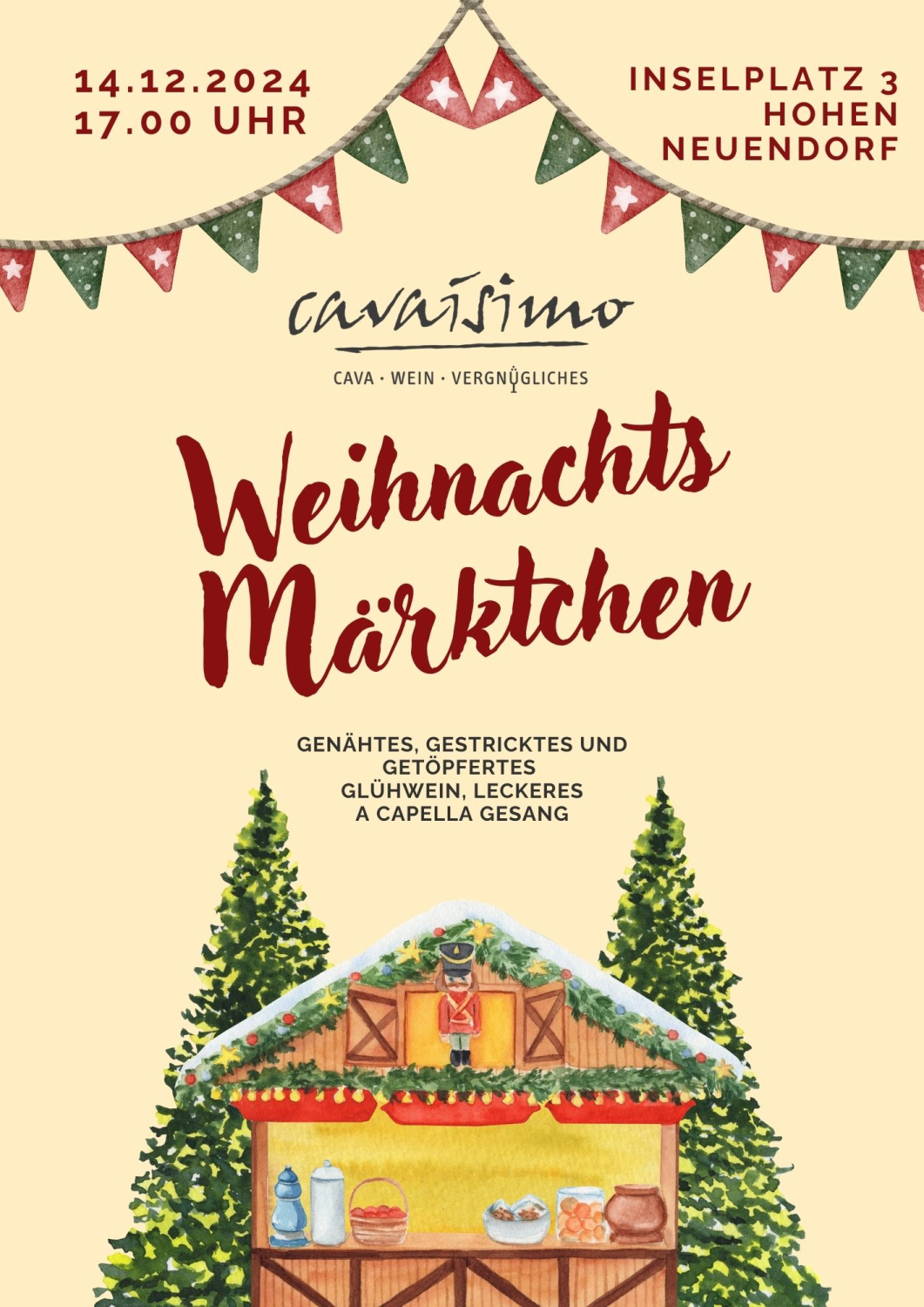 Weihnachtsmärktchen cavaisimo 14.12.24